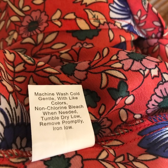 NWOT Maxi FLORAL wrap dress cap sleeve - Picture 9 of 11